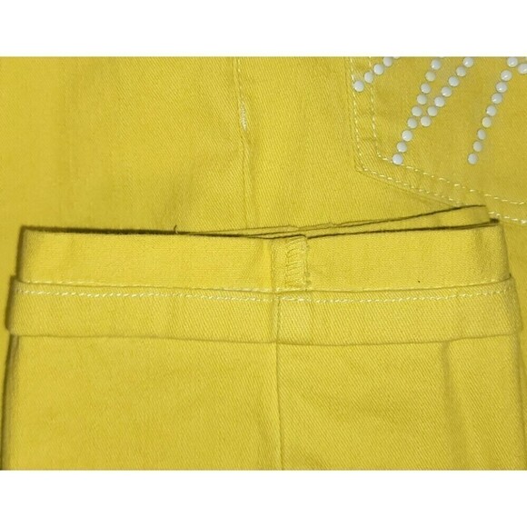 Michael Kors Bling Lime Green Jeans - Size 2 - Picture 2 of 13